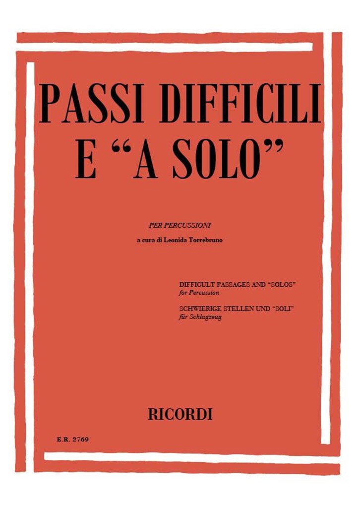 Passi Difficili E A Solo